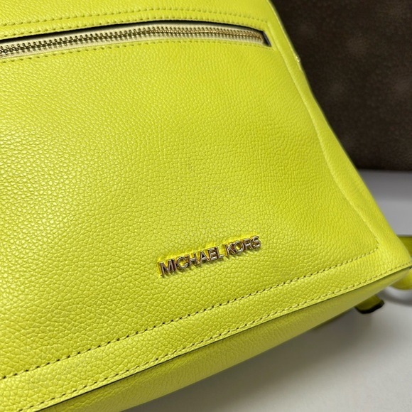 SOLD🔥🔥🔥NEW Michael Kors Jessa Medium Leather Backpack - Picture 10 of 13